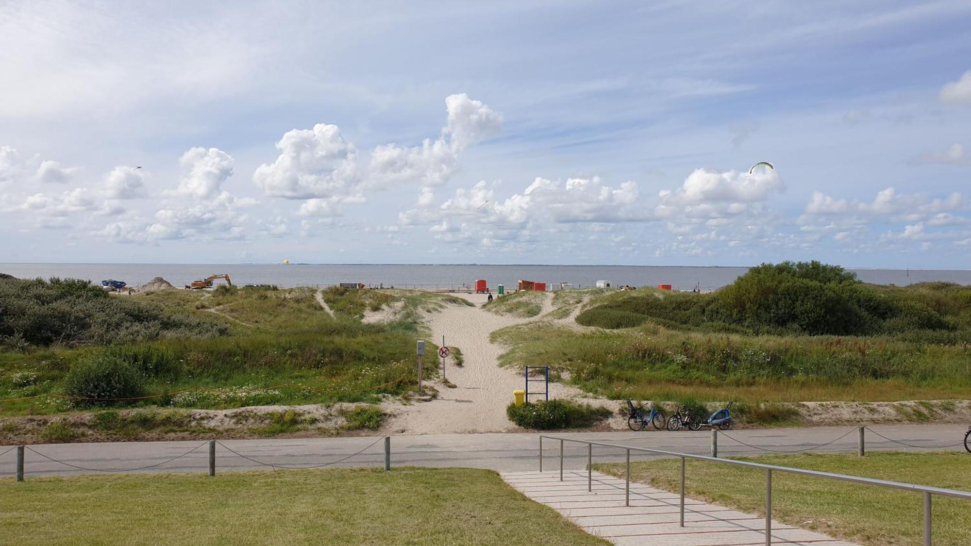 Ferienwohnung Seestern In Norddeich Norden Esterno foto
